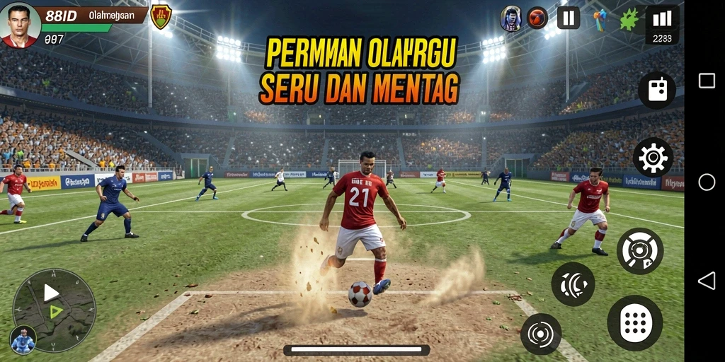 Tampilan gameplay seru dan interaktif di 88ID.