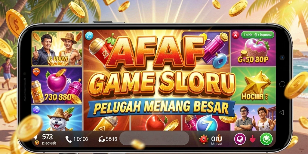 Screenshot gameplay AFAF yang menampilkan keseruan memainkan slot.