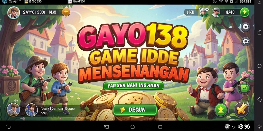 Tampilan gameplay menarik dari GAYO138 yang menyenangkan.