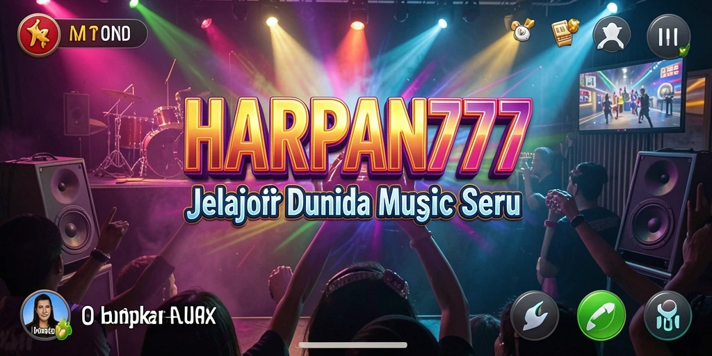 Gameplay menarik dalam HARAPAN777 dengan musik yang seru.