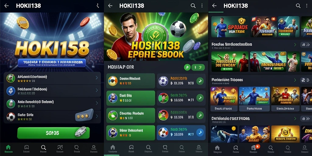 Screenshot HOKI138 menampilkan tampilan antarmuka taruhan olahraga yang menarik.