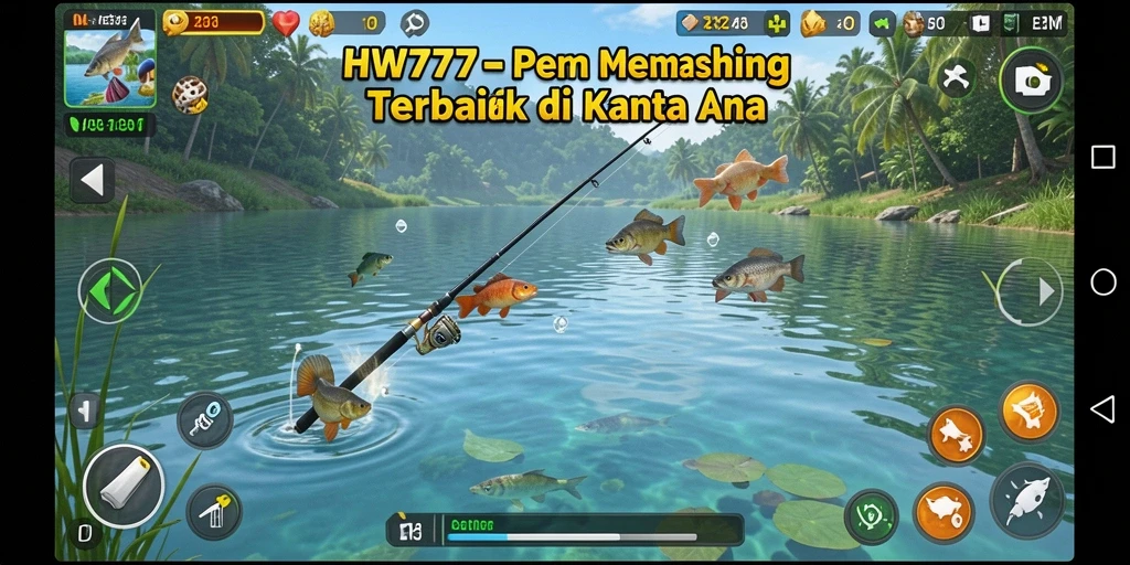 Menampilkan gameplay seru memancing di berbagai lokasi menakjubkan.