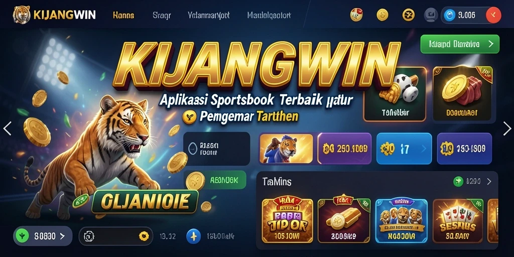 Tampilan gameplay KIJANGWIN yang menarik untuk taruhan olahraga.
