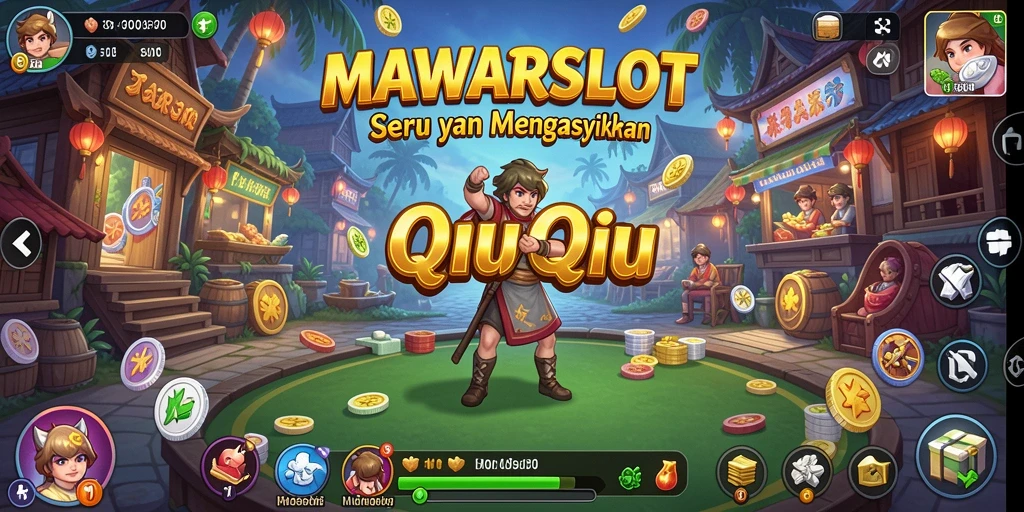 Gambaran gameplay seru QiuQiu di MAWARSLOT.