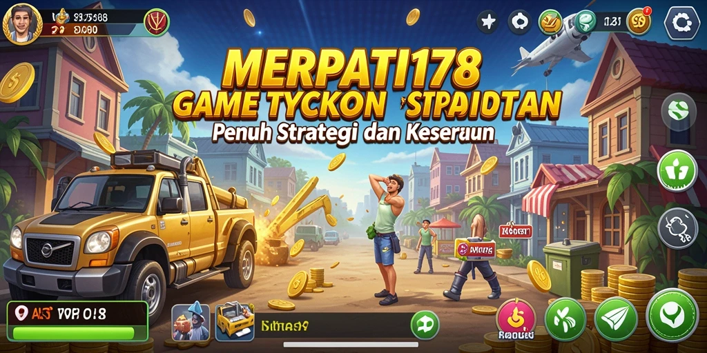 Gameplay MERPATI178 yang menarik dengan elemen Tycoon.