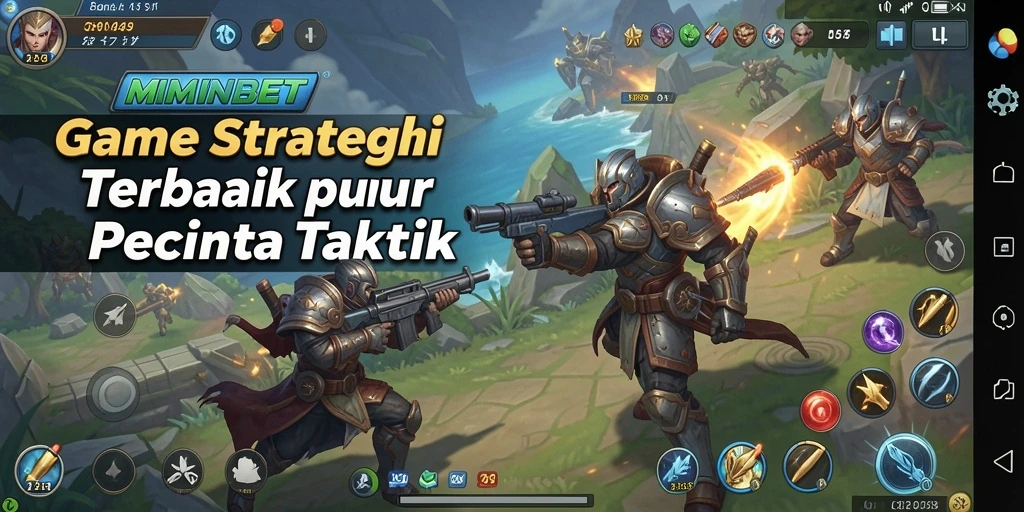 Screenshot gameplay MIMINBET yang menunjukkan taktik strategis.