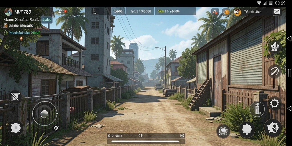 Tampilan gameplay MVP789 yang menampilkan interaksi dinamis dan realistis.