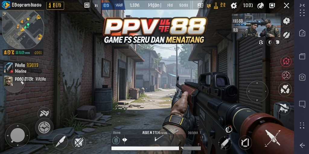 Gameplay seru PPV88 saat pertempuran berlangsung.