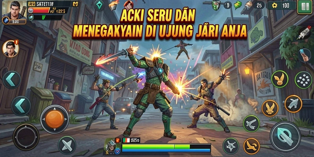 Tampilan gameplay seru dari SATSET138 dengan aksi yang mendebarkan.