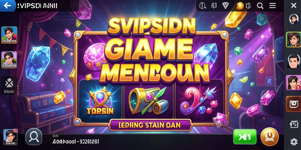Gameplay seru dan menarik dari SVIPSIDN di layar ponsel.